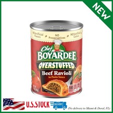 Chef Boyardee Overstuffed Beef Ravioli, 15 Oz Can