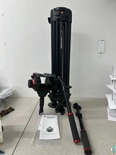 Manfrotto 546B Pro Video Tripod with 504HD Fluid Head - NO QRP / NO SPREADER