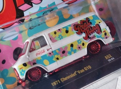 M2マシーン コカ・コーラ　1971 シボレー・バン G10 M2 Machines Premium Coca Cola The Real Thing 1971 Chevrolet Van