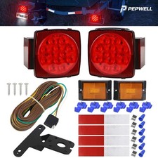 12v Led Rear Submersible Tail Lights Kit Trailer Boat Marker Truck Waterproof 12v Led Rear Submersible Tail Lights Kit Trailer Boat Marker Truck Waterproof