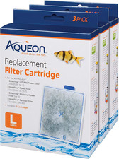 Aquarium Fish Tank Replacement Filter Cartridges Large - 9 Pack
