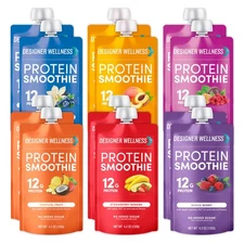 Designer Wellness Protein Smoothie, 12g Protein, 12 Count, Low Carb