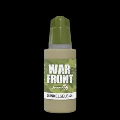 Warfront Range DUNKELGELB 44 Bottles (17 mL) | englisch | SCALE75 PAINTS
