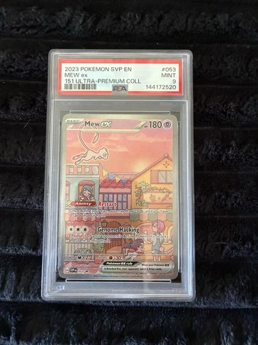 Pokemon Card 2023 EN Mew Ex Promo #53 151 Ultra Premium Collection Mint PSA 9