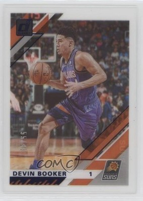 2019-20 Panini Clearly Donruss Blue 55/99 Devin Booker #36 6z2