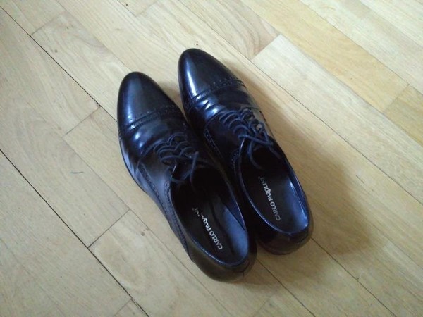 Men Carlo Pazolini Heels Black 43
