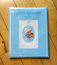 Vintage  A Little Boy's World  Baby Memory Keepsake Book, Baby Book