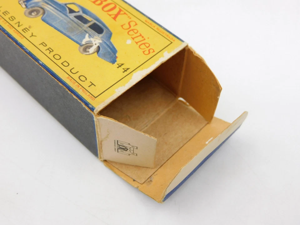 Lesney Matchbox 44A Rolls Royce silver cloud metallic blue MW D type box diecast - Immagine 2 di 4