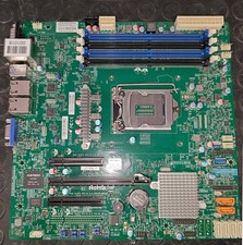 SuperMicro X11SSL-F Server Motherboard DDR4-no RAM/CPU - Working but Faulty IPMI