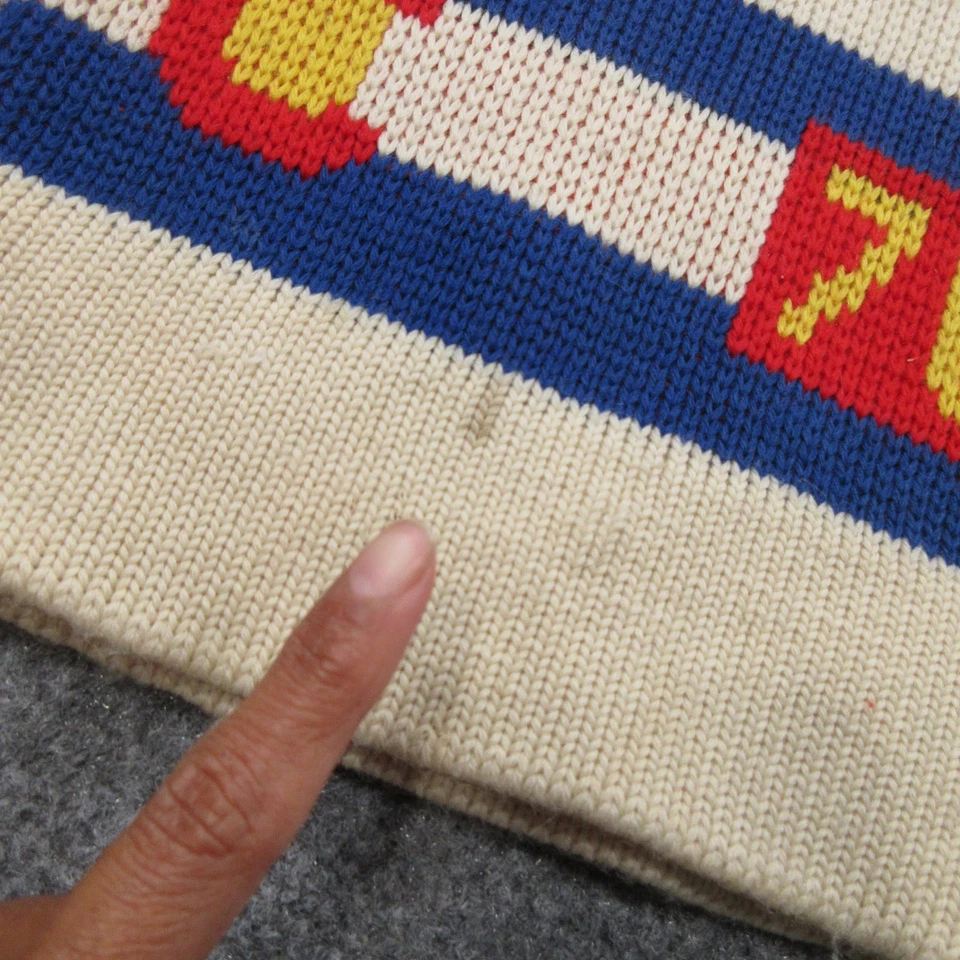 De Colección Gorro Esquí Centenario Sombrero Gorra Ajustada Para Hombres Lana Colorado 1976 Años 70 Wigwam Foto 2 de 4