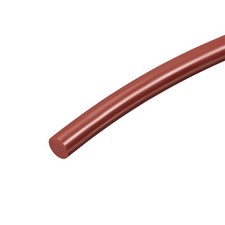 39" Long 5MM Dia High Temperature Resistant Silicone Sealing Strip Red 