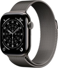 Apple Watch S11 (GPS + LTE) 42MM Slate Titanium Case Slate Milanese Loop