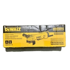 DEWALT DWE43114 4-1/2 to 5-Inch 13-Amp Corded Paddle Switch Angle Grinder