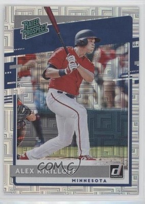 2020 Panini Donruss Rated Prospects Vector Alex Kirilloff #RP-8 0wa0