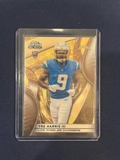 Marketplace image: 2025 Topps Chrome Black Superfractor Tre Harris 1/1 Rookie RC