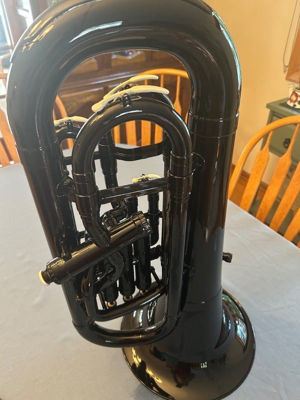 Cool Wind Euphonium 4 valve lightweight plastic in Black
