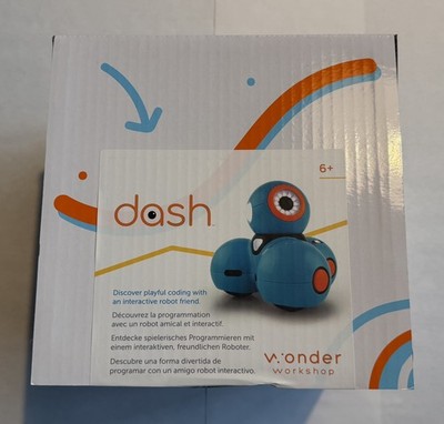 Wonder Workshop DA03 Dash Robot Interactive Coding STEM Toy for Kids - Brand New