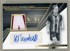 24/25 Panini Noir Soccer Kristian Thorstvedt Autographed Memorabilia /49 Norway