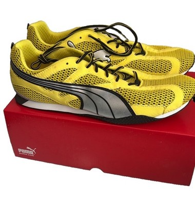 PUMA Street Kosmos  Blazing Yellow silver metallick black Mens 13 New in Box