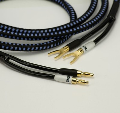 SVS SoundPath Ultra Bi-Wire 20Ft - Mixed Spade-to-Banana Bi-Wire Speaker Cable