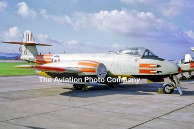 RAF 229 OCU Gloster Meteor F.8 WH286 (1970) Photograph