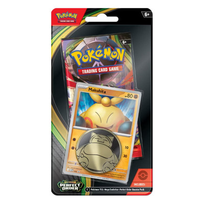 Pokemon TCG Perfect Order Checklane Blister Pack Makuhita ME03