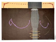 ⭕️ ENRIC CORMENZANA SIGNED ABSTRACT LITHOGRAPH 66/75 MODERN ART PRINT