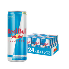 Red Bull Sugar Free Energy Drink 8.4 oz Cans 24 Pack 80mg Caffeine Taurine