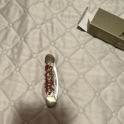 Uncle Henry 11UH 2-Blade Stainless Bone Slipjoint Manual Pocketknife w/ Box
