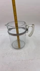 Vintage Pyrex Clear Glass Flameware Stovetop Percolator Cup Coffee Pot