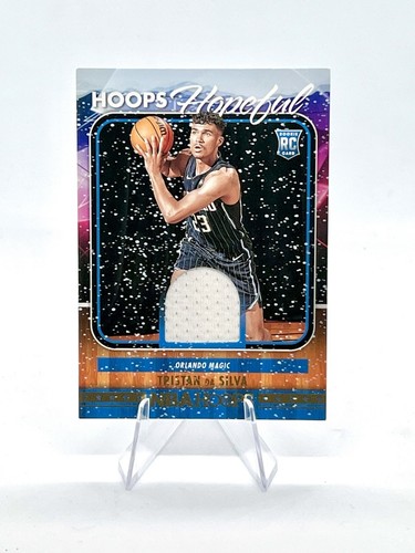 Tristan Da Silva 2024-25 NBA Hoops Winter Hoops Hopeful Patch #HHM-TSM Magic