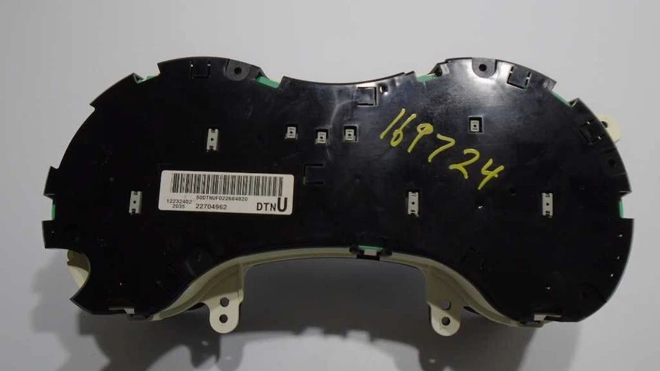 00 01 02 03 GRAND AM SPEEDOMETER US GT CLUSTER 577718 Foto 4 de 4