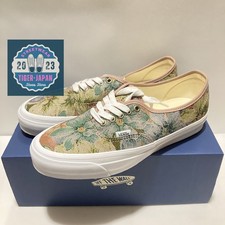 VANS Premium Authentic Floral VN000EBNI94 Warm Taupe True White Men Canvas Shoes