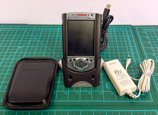 Compaq IPAQ Pocket PC 3630 Windows PDA Dock Cradle Stylus Case Charger WORKING