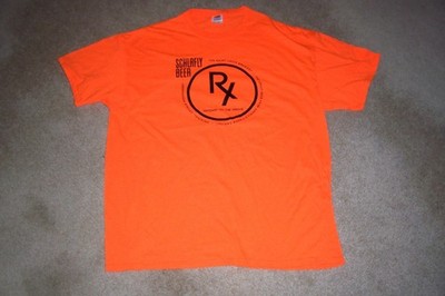 Schlafly Beer Tee Shirt RX Gateway To The Grove Orange XL New Never Worn