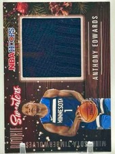 2020-21 Panini NBA Hoops - Rookie Sweaters Anthony Edwards #RSW-AED (MEM, RC)