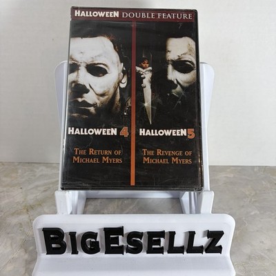 Halloween 4 & 5 Double Feature DVD New Sealed Michael Myers Horror