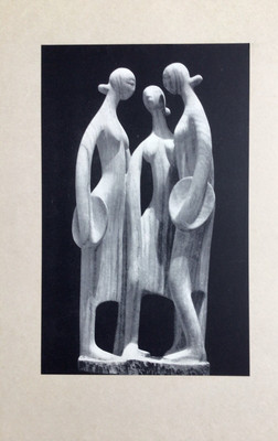 Rare Art Book Indian Contemporary Indian Sculpture  Artist India Lalit Kala