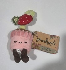 NWT Greenhouse by Russ Plush Strawberry Plant 6 INCHES-Potted Plant Kaitlyn