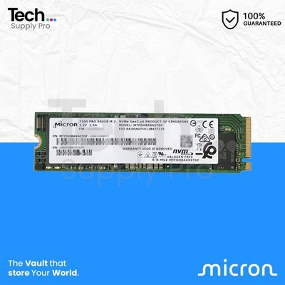 MTFDHBA960TDF Micron 7300 PRO 960GB SATA TLC M.2 2280 6GB/s Solid State Drive