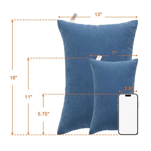 NTBAY Tiny Pillows, Down Alternative 7"x11" Microfiber Mini Pillow for Travel... - Picture 5 of 8