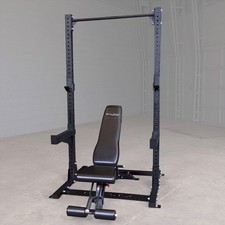 Body-Solid Pro ClubLine Half Rack with Adjustable Bench