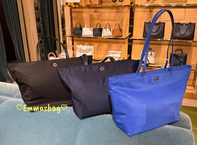 TOMOページ Tory Burch Nylon Large Tote 166469 Lightweight Women's Tote $300