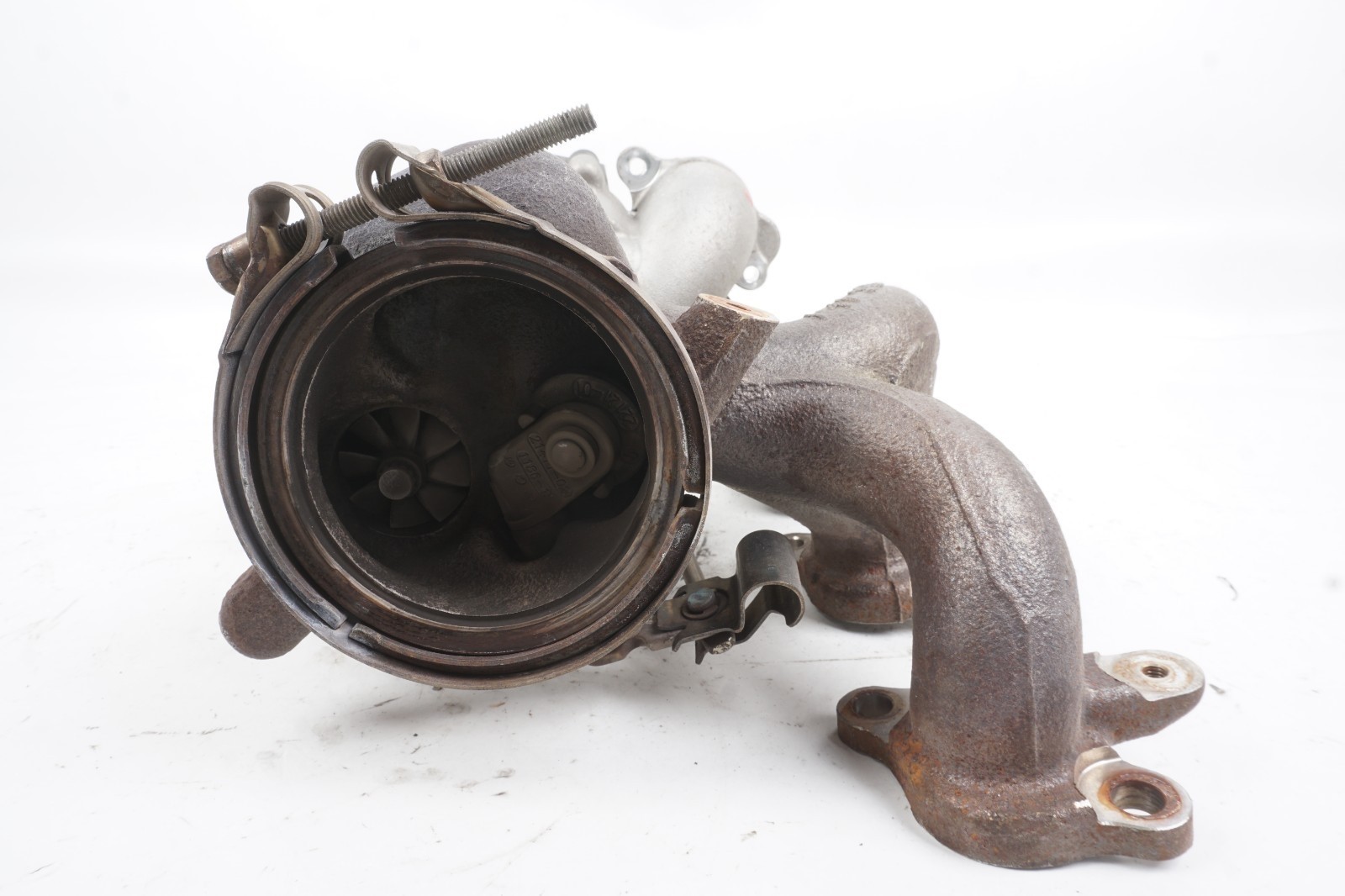 14-19 Maserati Ghibli M157 3.0 V6 Left Driver Side Turbocharger Turbo OEM