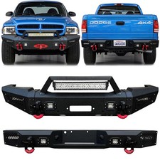 Vijay For 1997-2004 Dodge Dakota Front Or Rear Bumper Wd-rings Led Light