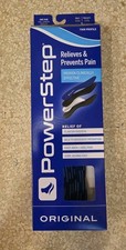 Powerstep Original Size Mens 5 Womens 7 Full Length Insoles Inserts Arch Support