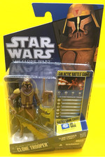 Star Wars Clone Wars Galactic Battle Game Figure CW26 Flamethrower Trooper 2010