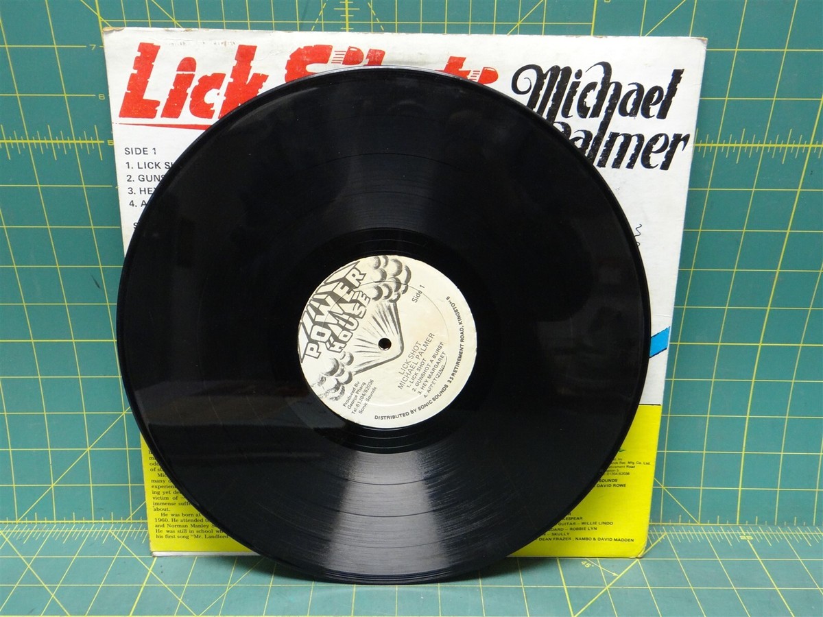 Michael Palmer – Lick Shot 1984 Vinyl LP Album Power House