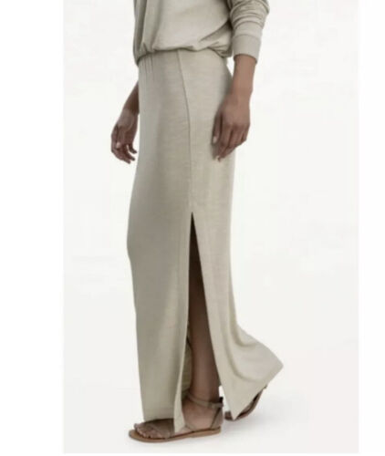 Splendid Eco Dream Glipse Maxi Skirt Beige Size XS