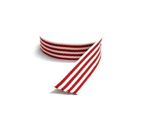 38 mm gestreiftes Gurtband mehrfarbig Tasche Herstellung Riemen Griffe Polyester 1m - 10m - Bild 25 von 30
